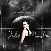 »Julie' A; Harding. on My World.